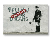 Immagine su tela STREET ART – BANKSY 60x90 cm